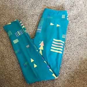 Lularoe teal legging